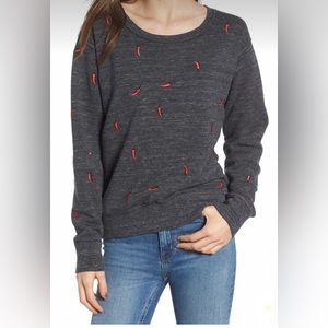 Scotch And Soda Amsterdams Blauw Spicy Sunday sweatshirt. Size small